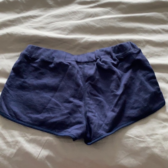 PINK 5th & ocean Blue Short Shorts NE Patriots M - Picture 5 of 5